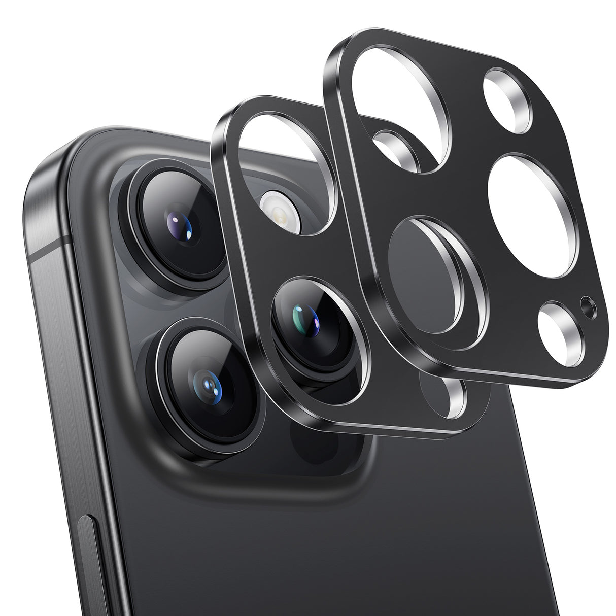 iPhone 16Pro/Pro Max用 カメラカバー アルミ合金製 レンズ保護