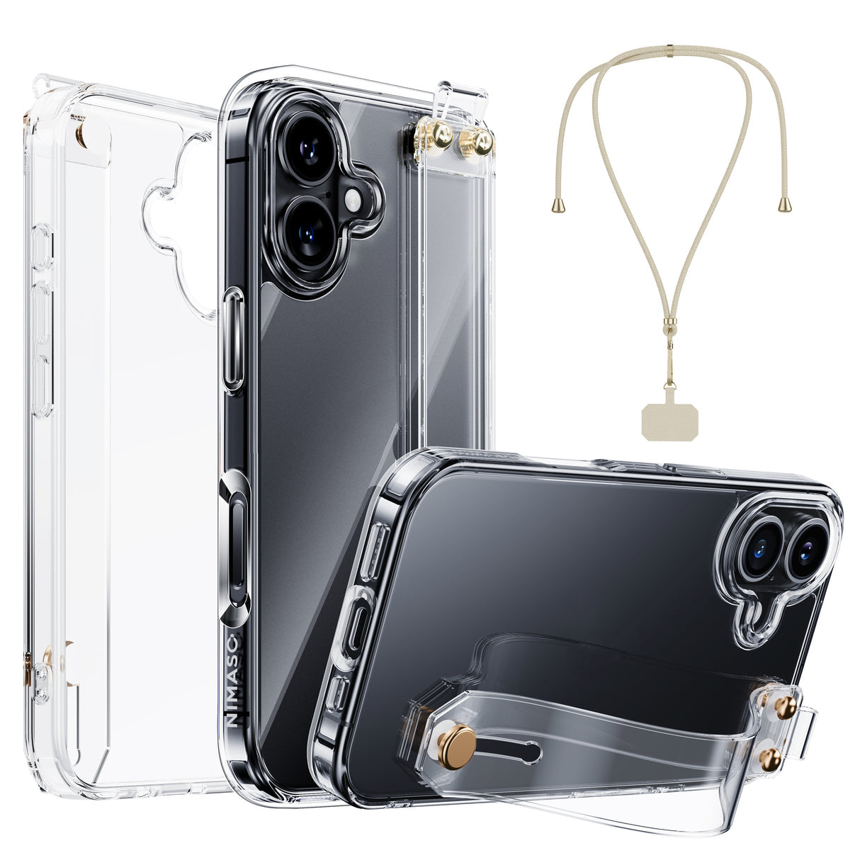 NIMASO iPhone 16/Plus 易携シリーズ