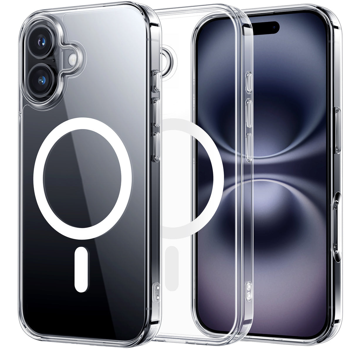 iPhone 16Plus用ケース MagSafe対応