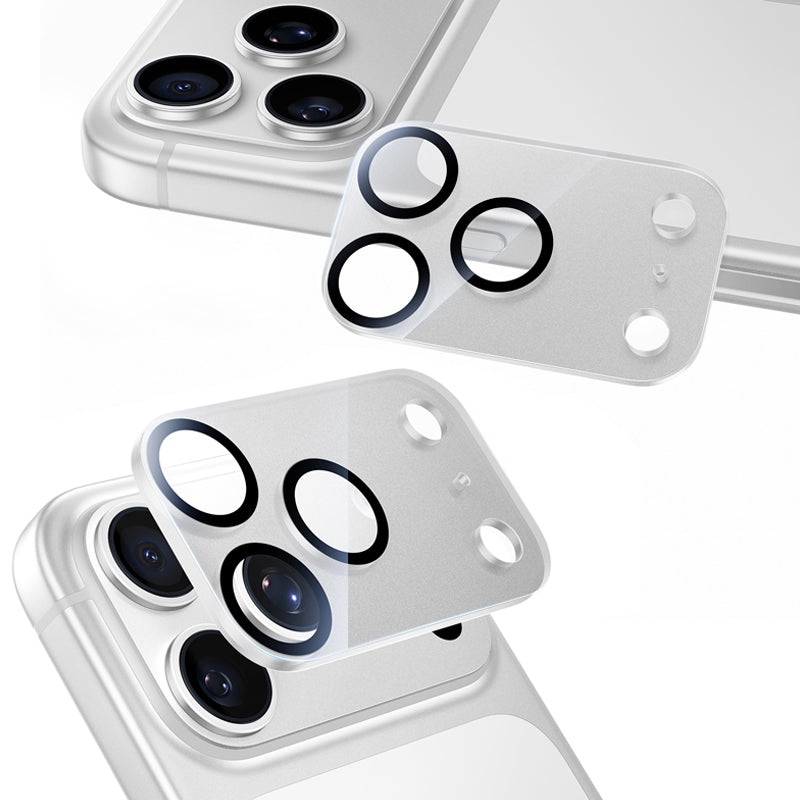 iPhone 17 カメラフィルム 耐傷性 黒縁取り NIMASO プレミアム保護