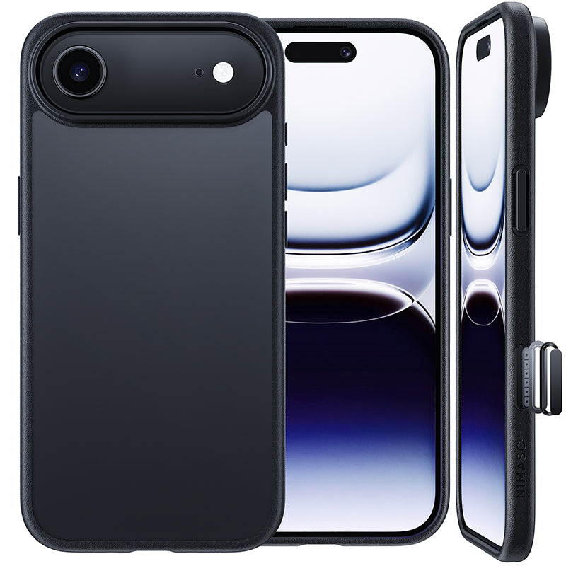 韓国風 iPhone 17 Air ケース 半透明 耐衝撃