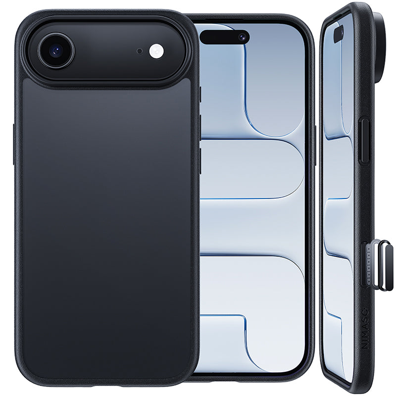 iPhone17 Air 用 半透明 TPUカバー ワイヤレス充電対応