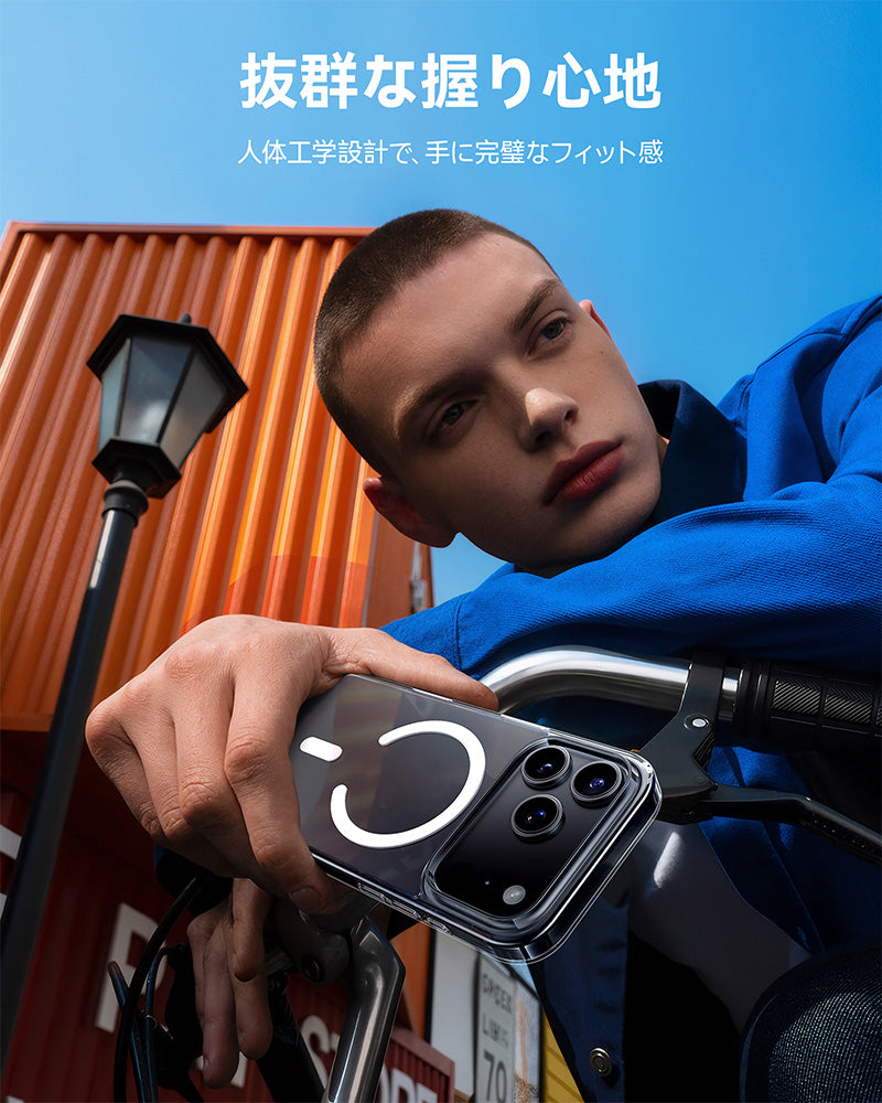 NIMASO iPhone 17 Air スマホケース 透明 防水