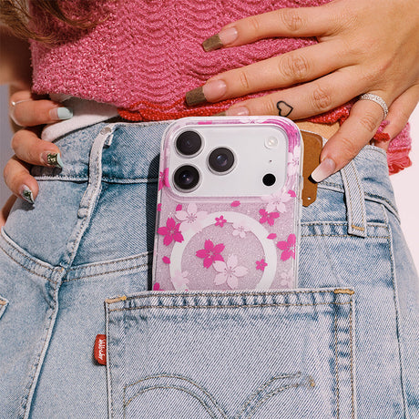 iPhone 17 Pro Max ケース おしゃれ 桜 高級感