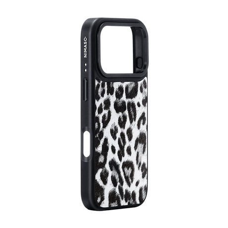 iPhone 17 Pro Max ケース おしゃれ ユキヒョウ柄 耐衝撃