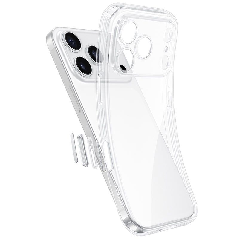 NIMASO iPhone 17 Pro ケース 高耐久 クリア