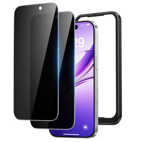 NIMASO iPhone 17 フィルム 覗き見防止 指紋防止