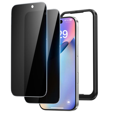 NIMASO iPhone 17 Pro Max フィルム 覗き見防止 指紋防止