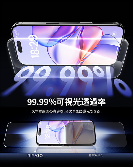 iPhone17 Air 用 NIMASO 保護フィルム