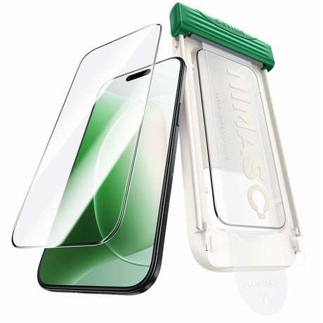 iPhone17 Pro Max スライドローラー式 強化ガラスフィルム 指紋防止