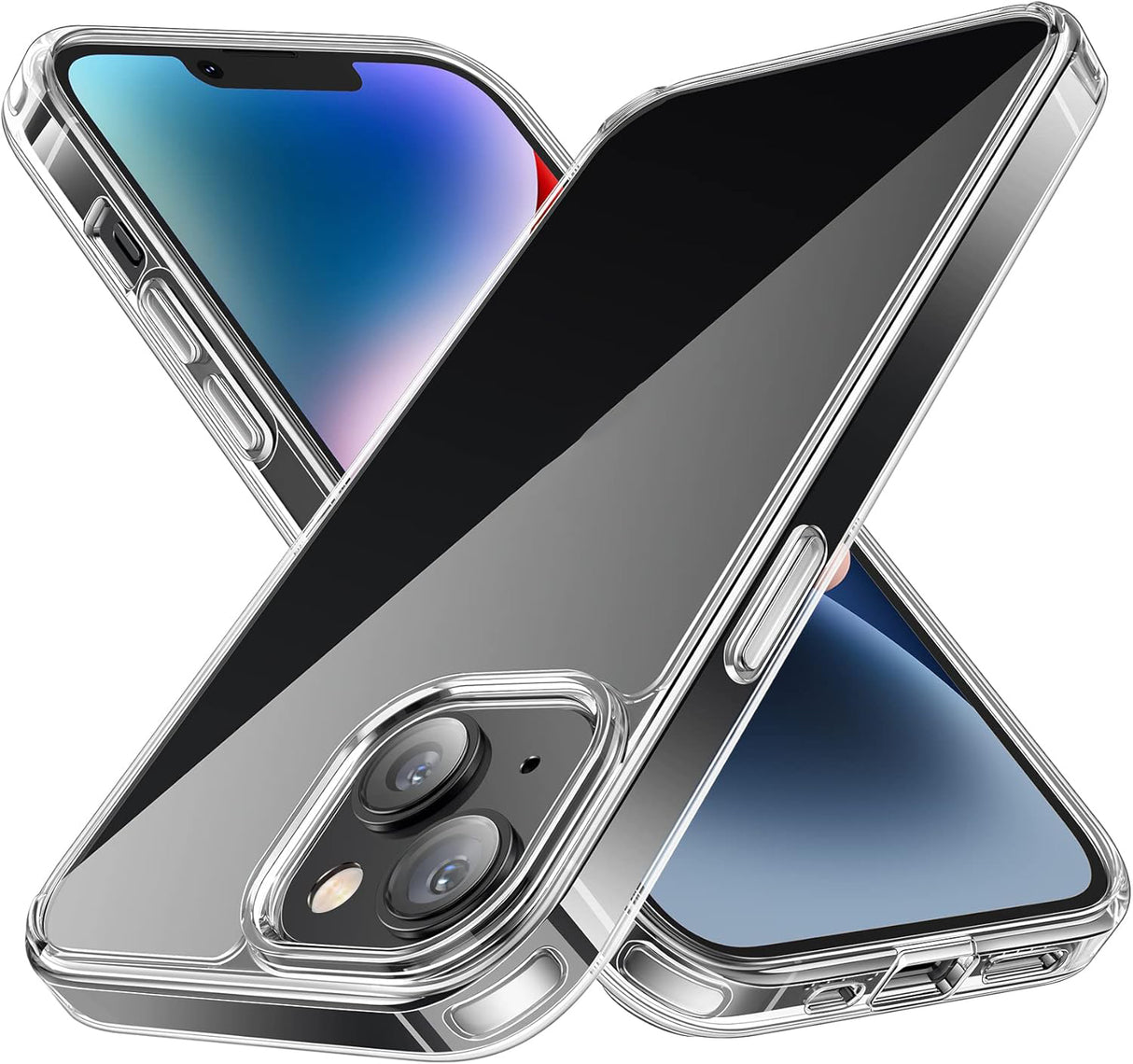 クリアケース iPhone 13/14用 【透明TPU】