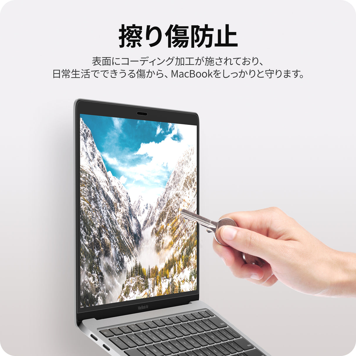 NIMASO アンチグレアフィルム MacBook Air/Pro 13 2020用 指紋防止 1枚入り