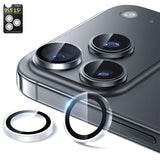 NIMASO iPhone 17/Pro/Pro Max/Air用 カメラフィルム 黒縁取り ガイド枠付き【1枚】