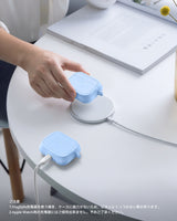 NIMASO Airpods Pro3 2025用 保護ケース シリコーン ワイヤレス充電対応 耐衝撃 キズ防止 カラビナ付き（3色）