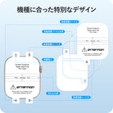 NIMASO Apple Watch 9/8/7 (41mm）用フィルム 防水 気泡レス【6枚入り】