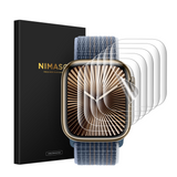 NIMASO フィルム Apple Watch Series 10 46mm 対応 アップルウォッチ 保護 フィルム 6枚入り