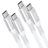 NIMASO USB-C & USB-Cケーブル 急速充電 断線防止 0.3M/1M/2M/3M長さ