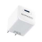 NIMASO iphone 16 充電器-(20W) USB-C PD急速充電器 /2m USB-C TO C ケーブル付き【iphone 専用】