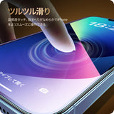 NIMASO iPhone 16e/14/13 Pro/13 ブルーライトカット 強化ガラスフィルム 目の疲れ軽減 ガイド枠付き【2枚】