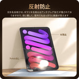 NIMASO アンチグレア ガラスフィルム iPad mini7（A17 Pro）第7世代 2024用/iPad mini6 用 iPad mini 第6世代
