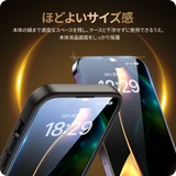 NIMASO iPhone 16e/14 Pro Max/14 Pro/14 Plus/14/13 Pro Max/13 Pro/13 mini/13 強化ガラスフィルム 黒縁なし ガイド枠付き【2枚】