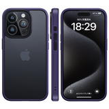 NIMASO iPhone 15/15 Pro用 ケース 滑り止め マット仕上げ スマホケース