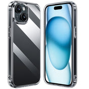 iPhone 15  背面強化ガラス クリア ケース