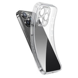 NIMASO iPhone 15/Plus/Pro/Pro Max カメラレンズ保護 ワイヤレス充電対応  クリア ケース