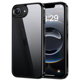 NIMASO iPhone 16eケース 黄変防止 クリア（氷星シリーズ）