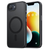 NIMASO iPhone 16eケース  MagSafeアクセサリー対応 スマホケース（黒羽シリーズ）