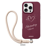 【NIMASO x Destinyシリーズ】 iPhone 17/17 Pro/17 Pro Max/iPhone 16/iPhone 16 Pro/iPhone 16 Pro Max用 ペアケース MagSafe対応 お揃いギフト 限定ストラップ付き