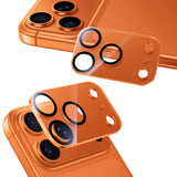 NIMASO iPhone 17 Air 用 カメラ保護ガラス 全面保護 黒縁デザイン