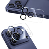 NIMASO iPhone 17 カメラフィルム 4色 黒縁取り 全面保護レンズカバー