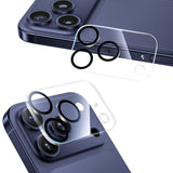 iPhone 17 Pro 用 黒縁取りカメラフィルム レンズ全面保護 NIMASO