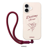 【NIMASO x Destinyシリーズ】 iPhone 17/17 Pro/17 Pro Max/iPhone 16/iPhone 16 Pro/iPhone 16 Pro Max用 ペアケース MagSafe対応 お揃いギフト 限定ストラップ付き
