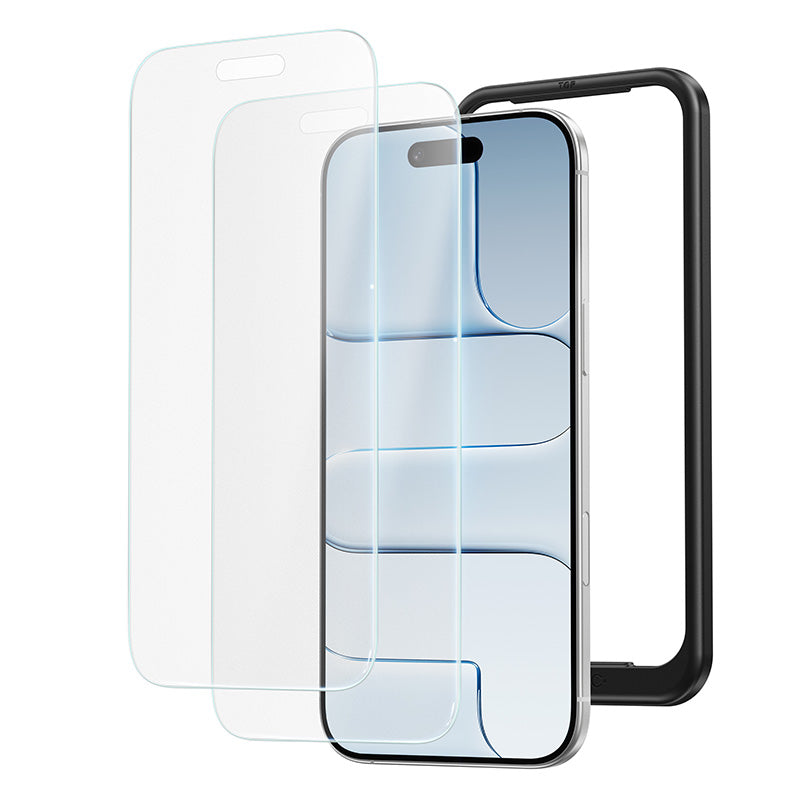 iPhone 17 ガラスフィルム 高透明 指紋防止 9H硬度