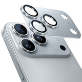 NIMASO iPhone 17 Pro/Pro Max/Air用 カメラフィルム アルミ合金＋9H強化ガラス 全面保護 黒縁取り 耐衝撃 ガイド枠付き