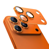 NIMASO iPhone 17 Pro/Pro Max/Air用 カメラフィルム アルミ合金＋9H強化ガラス 全面保護 黒縁取り 耐衝撃 ガイド枠付き