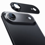 NIMASO iPhone 17 Pro/Pro Max/Air用 カメラフィルム アルミ合金＋9H強化ガラス 全面保護 黒縁取り 耐衝撃 ガイド枠付き
