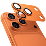 NIMASO Camera Film for iPhone 17/17 Pro/Pro Max/Air, Aluminum Alloy + 9H Tempered Glass, Full Protection, Black Border, Shockproof, with Guide Frame 