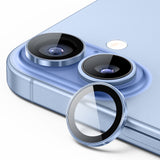 NIMASO iPhone 17/Pro/Pro Max/Air用 カメラフィルム 黒縁取り ガイド枠付き 1/2セット (1枚/4枚/6枚入り) 6色