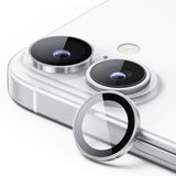 NIMASO iPhone 17/Pro/Pro Max/Air用 カメラフィルム 黒縁取り ガイド枠付き 1/2セット (1枚/4枚/6枚入り) 6色