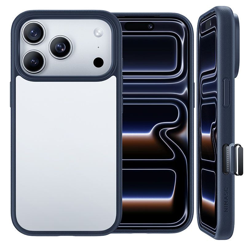 NIMASO iPhone17 Pro Max 用 クリア 耐衝撃 保護ケース