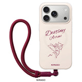 【NIMASO x Destinyシリーズ】 iPhone 17/17 Pro/17 Pro Max/iPhone 16/iPhone 16 Pro/iPhone 16 Pro Max用 ペアケース MagSafe対応 お揃いギフト 限定ストラップ付き