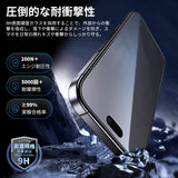 NIMASO 二合一防眩光 + 隐私钢化玻璃屏幕保护膜适用于 iPhone 17/Pro/Pro Max/Air，防震带导框（1 个屏幕） 