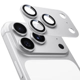 アルミ合金 カメラカバー レンズ全体保護 高透明 9H強化ガラス 耐衝撃 ケース干渉なし iPhone 17/18シリーズ用