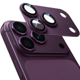 アルミ合金 カメラカバー レンズ全体保護 高透明 9H強化ガラス 耐衝撃 ケース干渉なし iPhone 17/18シリーズ用