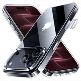 NIMASO Clear Case for iPhone 17/Pro/Pro Max/Air, Anti-Yellowing, Shockproof, with Strap Hole (Ice Star Series) 