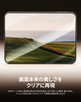 「バリ楽Roller」スライドローラー式  内側保護フィルム  iPhone Duo用 インナーディスプレイフィルム メイン画面 高感度タッチ 折り畳み干渉なし 指紋防止 自動除塵 貼り付け簡単 ガイド枠付き 2枚セット