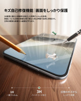 「バリ楽Roller」スライドローラー式  内側保護フィルム  iPhone Duo用 インナーディスプレイフィルム メイン画面 高感度タッチ 折り畳み干渉なし 指紋防止 自動除塵 貼り付け簡単 ガイド枠付き 2枚セット